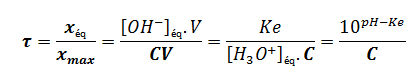 taux avancement final