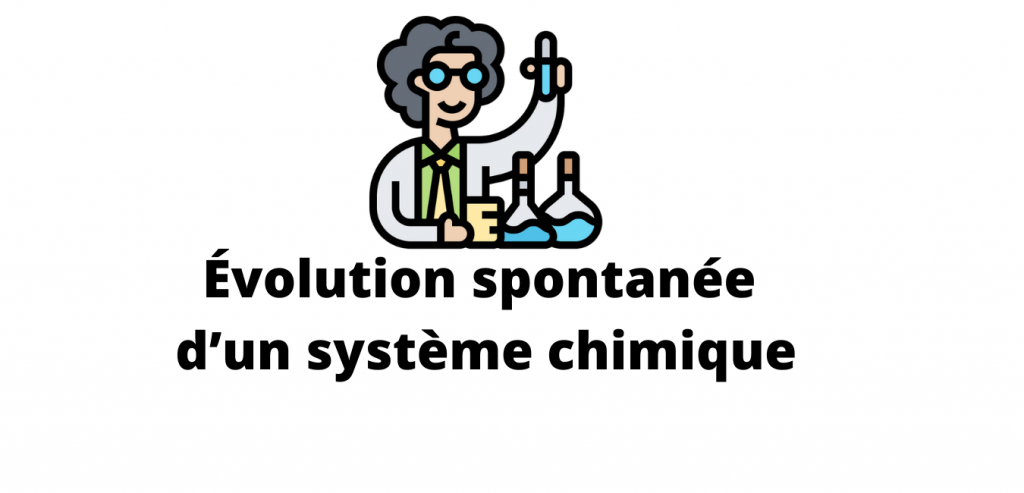 Évolution spontanée d’un système chimique